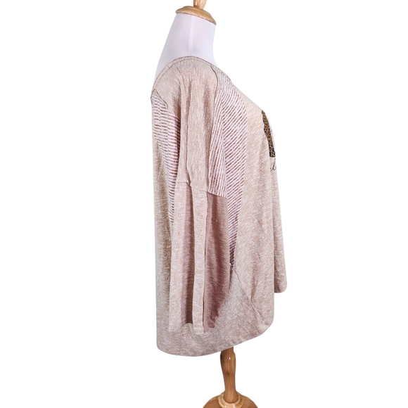 Cato Plus Size 3/4 Sleeve Top, sz 22-24 - Picture 3 of 6